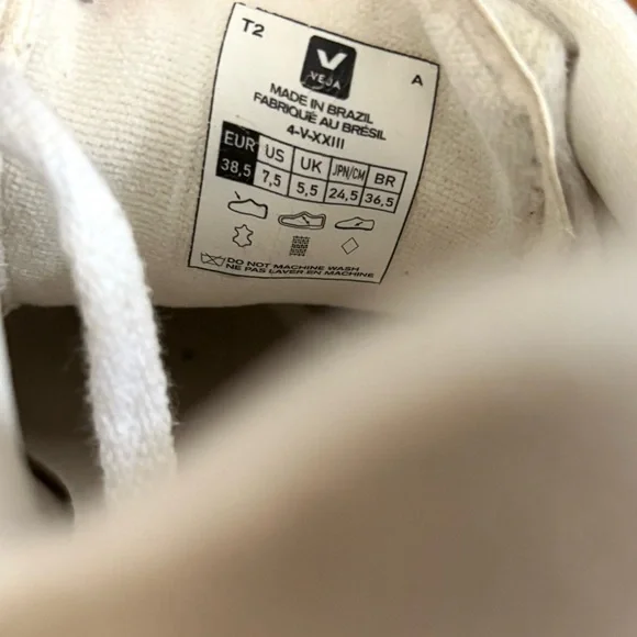 Veja Campo Sneakers - White Almond - Picture 3 of 5